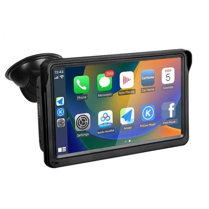 7-inch Touch Screen Car Multimedia Video Player with CarPlay & Android Auto - Wnkrs