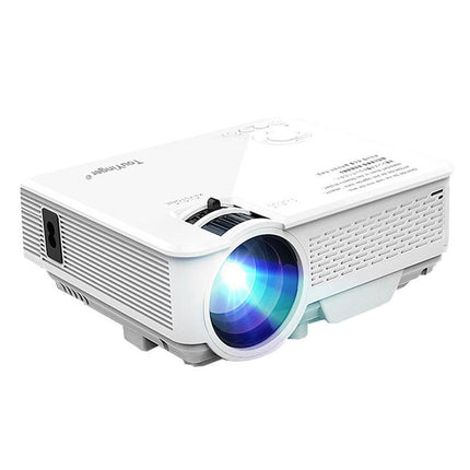 Mini projecteur LED avec prise en charge Full HD pour le cinéma maison et la lecture multimédia portable