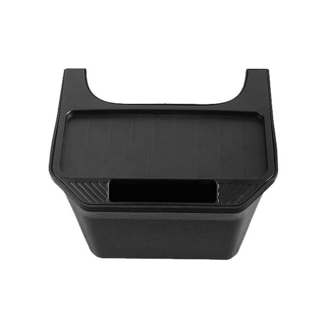 Tesla Model Y Under-Seat Storage Organizer with Built-in Trash Can - Wnkrs