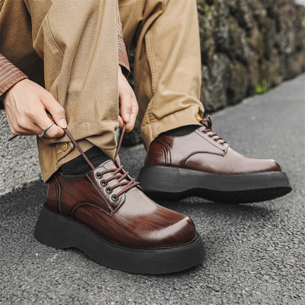 Mocassins classiques en cuir pour hommes