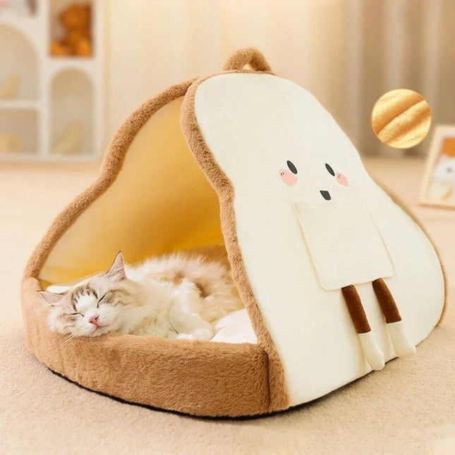 Winter Plush Cat Tent - Wnkrs