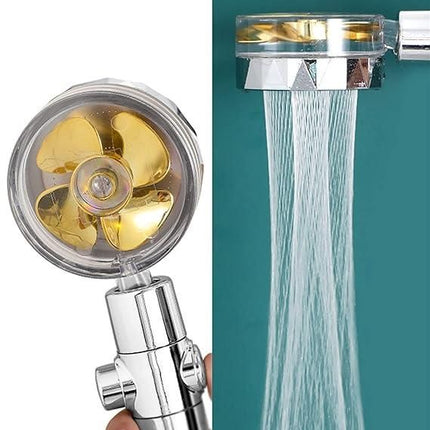 360° Rotating High-Pressure Water Saving Shower Head - Ideal for Low Pressure Supply - Wnkrs