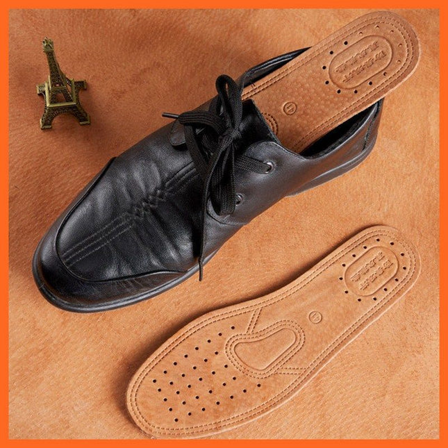 Comfort Cowhide Leather Insoles - Wnkrs