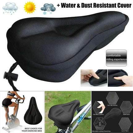 ComfortPlus 3D Gel-Padded Bike Seat Cover - Wnkrs