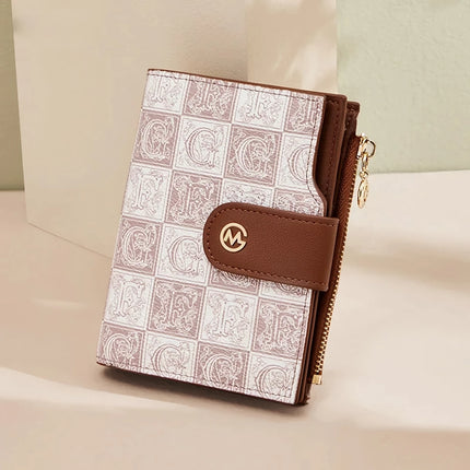 Cartera compacta para mujer