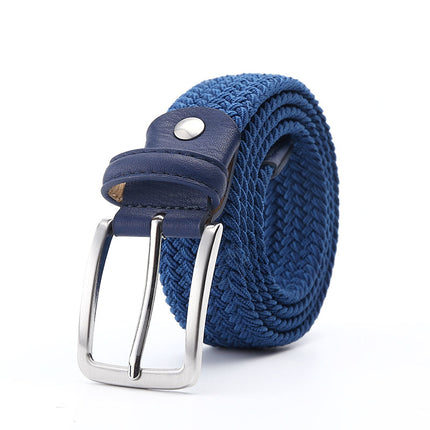 Ceinture élastique tressée extensible pour homme