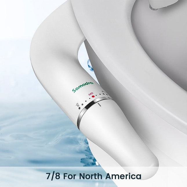 Ultra-Slim Dual-Function Bidet Toilet Seat Attachment - Wnkrs