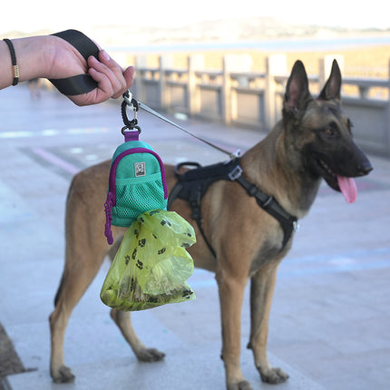 Bolsa multifuncional para guardar bolsas de excrementos y golosinas para mascotas