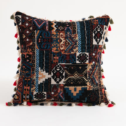 Moroccan Boho Tassel Cushion Covers for Sofa and Bed