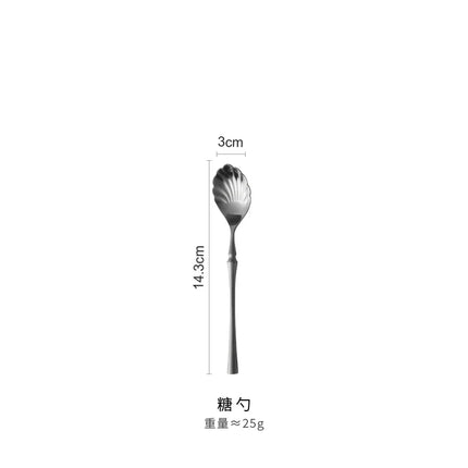 Ensemble de couverts occidentaux en acier inoxydable