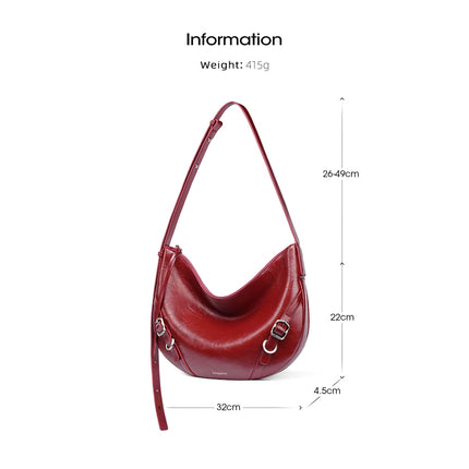 Elegant Fusion Shoulder & Crossbody Bag