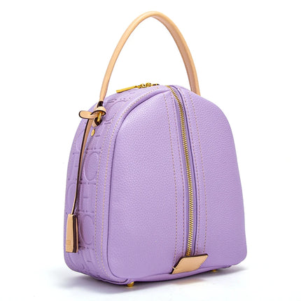 Bolso de mano de mujer de color sólido de moda - Bolso de hombro sencillo