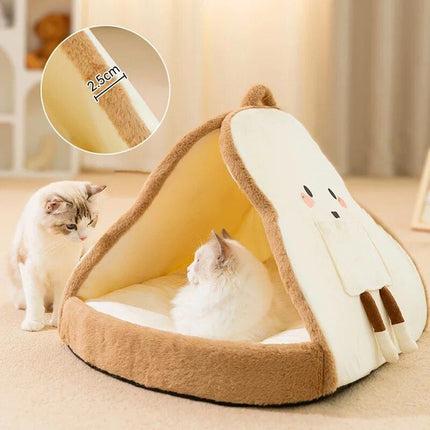 Winter Plush Cat Tent - Wnkrs