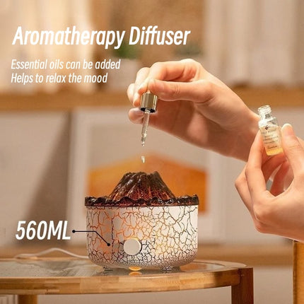 Diffuseur d'aromathérapie ultrasonique Volcano