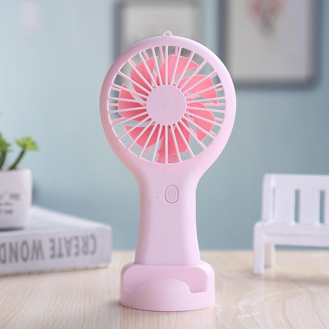 Compact USB Mini Fan - Adjustable Speeds, Ultra-Quiet Operation for Home & Office Use