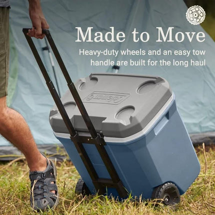 60QT Wheeled Camping Cooler Box - Wnkrs