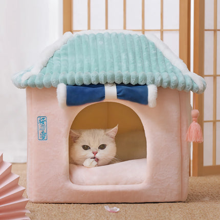 Cozy Winter Pet House