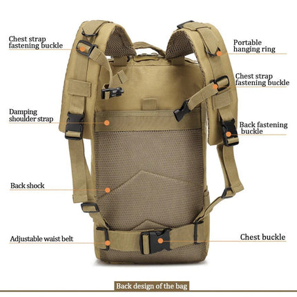 30L Waterproof Tactical Backpack - Wnkrs