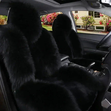 Luxurious Winter Wool Car Seat Cushion for Cold Seasons - Wnkrs