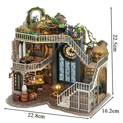 Enchanting Cathedral Miniature Dollhouse Kit - Wnkrs