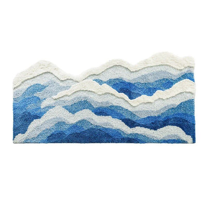 Aesthetic Tufting Ocean Bedroom Rug - Wnkrs