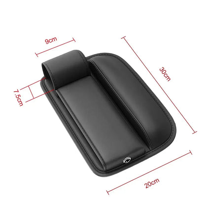 Organiseur latéral de console de voiture et boîte de rangement pour espace de siège - Ajustement gauche/droite