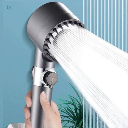 High-Pressure 3-Mode Adjustable Shower Head with Water-Saving Filter - Portable Bathroom Accessory - Wnkrs