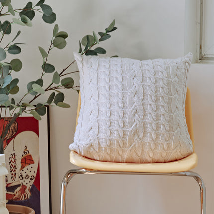 Housse de coussin en acrylique au design scandinave