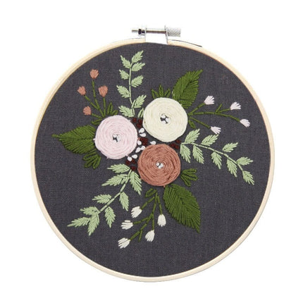 Floral Embroidery Kit - Wnkrs