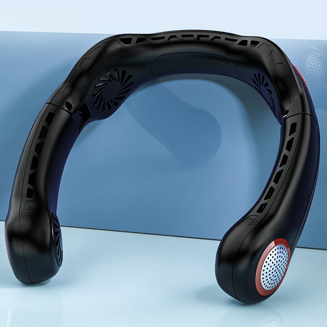 Ventilateur de cou portable pliable et suspendu