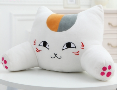 Cat pillow cushion bed back cushion cute waist cushion office sofa pillow lumbar cushion car pillow - Wnkrs