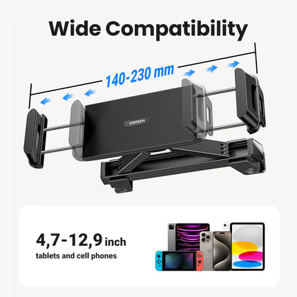 Soporte universal para tableta y teléfono en el coche