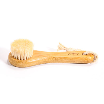 Brosse nettoyante exfoliante pour le visage en bambou