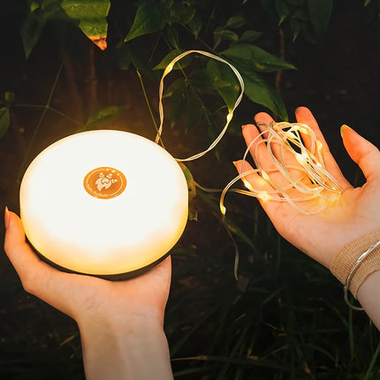 Lampe de camping LED étanche pour décoration extérieure et de jardin