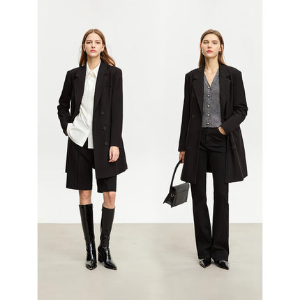 Blazer élégant pour femme coupe slim d'automne