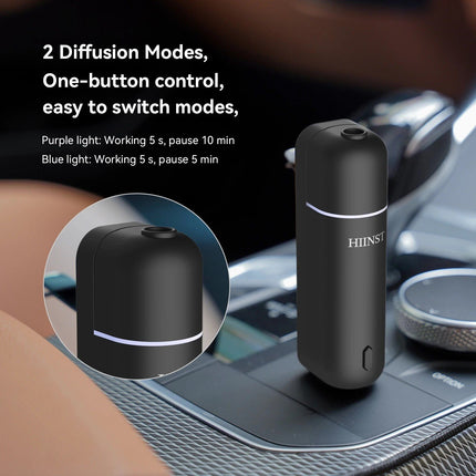 Luxurious Aroma Journey: Electric Waterless Car Perfume Diffuser with Vent Clip - Wnkrs