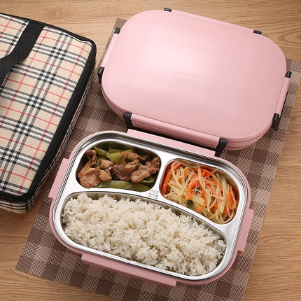 Stylish leakproof Japanese style stainless steel lunch box - Wnkrs