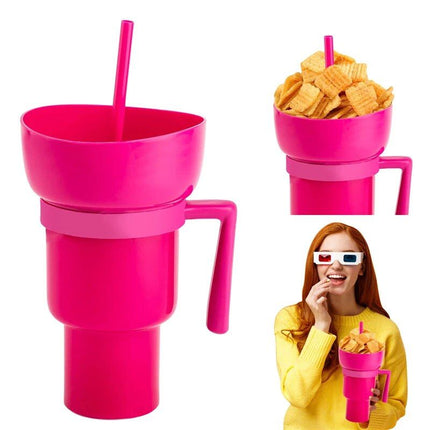 Multi-Purpose Portable Snack and Drink Tumbler - Wnkrs