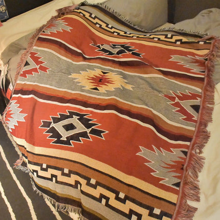 Ethnic wind car blanket - Wnkrs