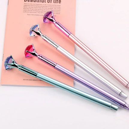 25 Pcs Creative Diamond Stone Gel Pens Gift Set - Wnkrs