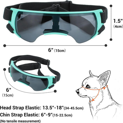 Gafas de sol para perros pequeños