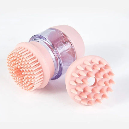 Soft Silicone Dog Bath Brush - 2-in-1 Grooming and Massage Comb for Pets - Wnkrs