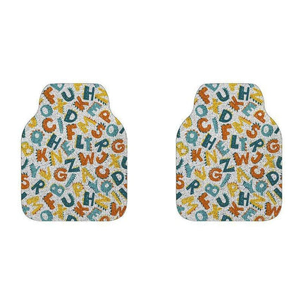 Universal Cartoon Pattern Waterproof Car Floor Mats - Wnkrs