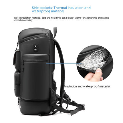 Mochila impermeable para exteriores de gran capacidad para hombre