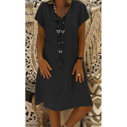 Women's Summer Loose Dress - Wnkrs