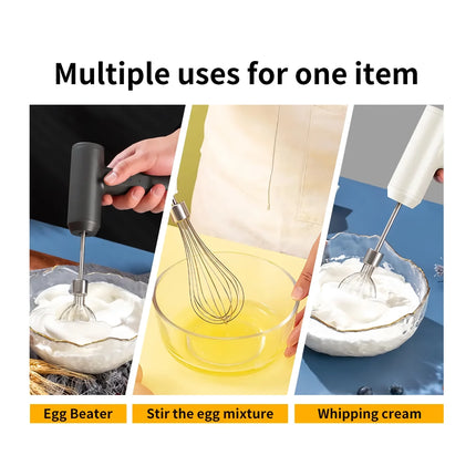 Portable Wireless Electric Food Mixer with 3 Speeds