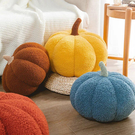 Funny Pumpkin Plush Pillow - Wnkrs