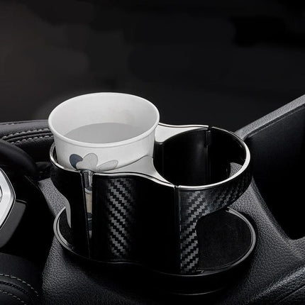 2-in-1 Universal Car Cup Holder Expander with Adjustable Base - Wnkrs