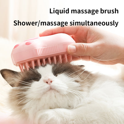 Brosse de toilettage électrique 3 en 1 pour animaux de compagnie