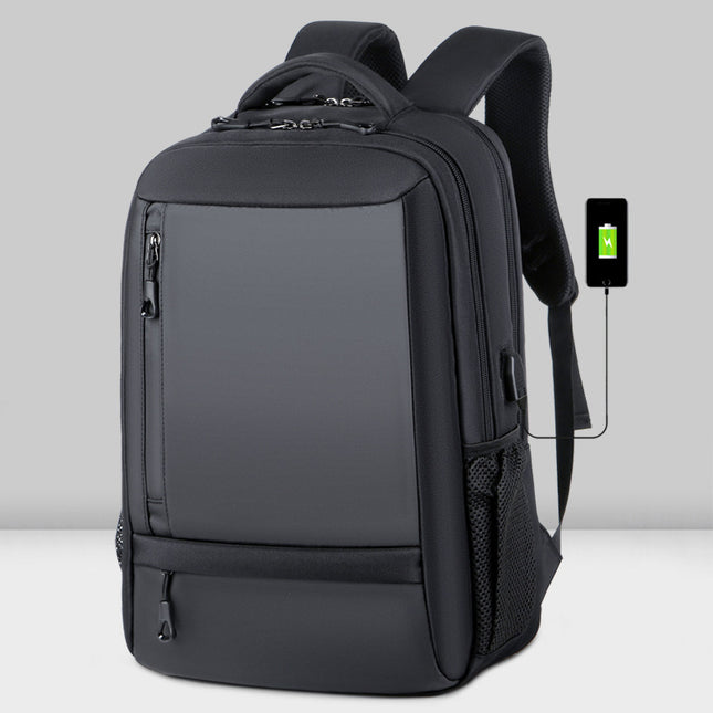 Sac à dos d'ordinateur multifonctionnel pour hommes, simple et étanche